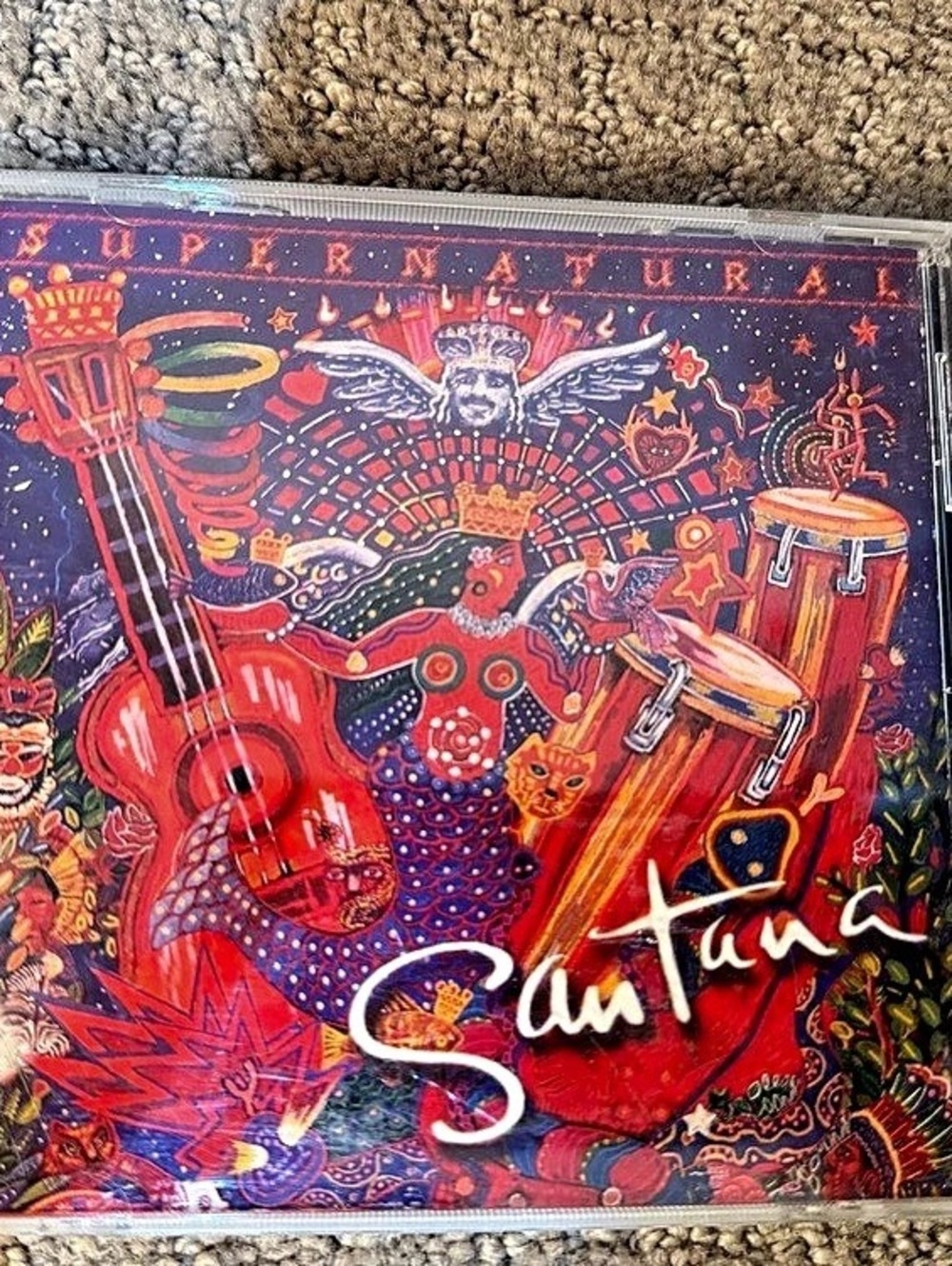 Arista Santana Supernatural CD Album